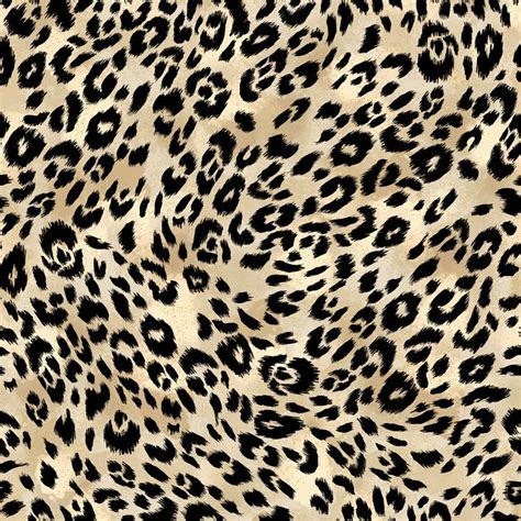 large cheetah print designer fabric